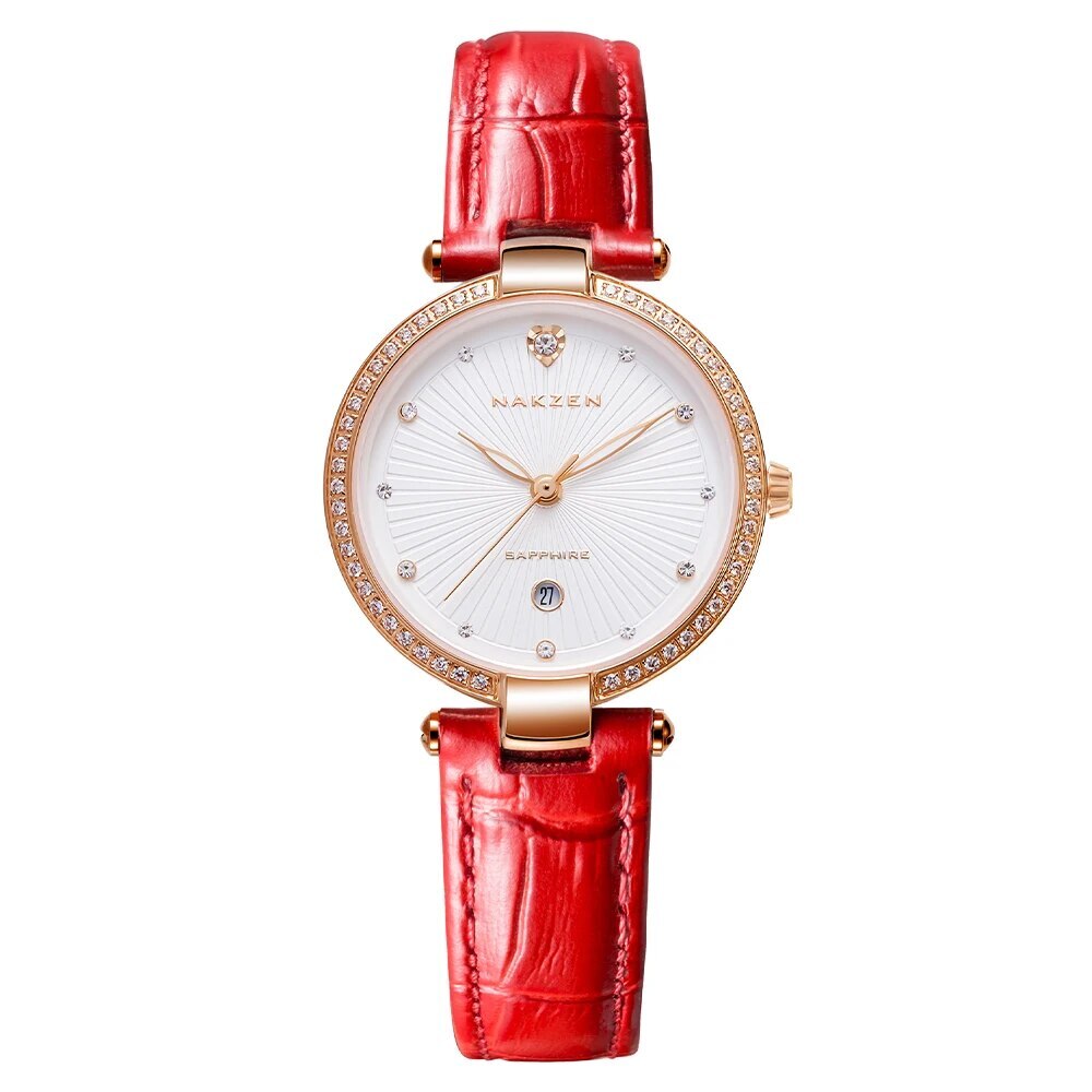 Fashion Women Watches 2021 New Leather Minimalist Watch Ladies Quartz Japan Movement Dress Wrist Watch Clock Montre Femme 4066