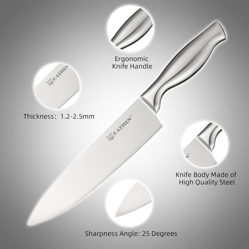 15 Pieces Knife Set With Block