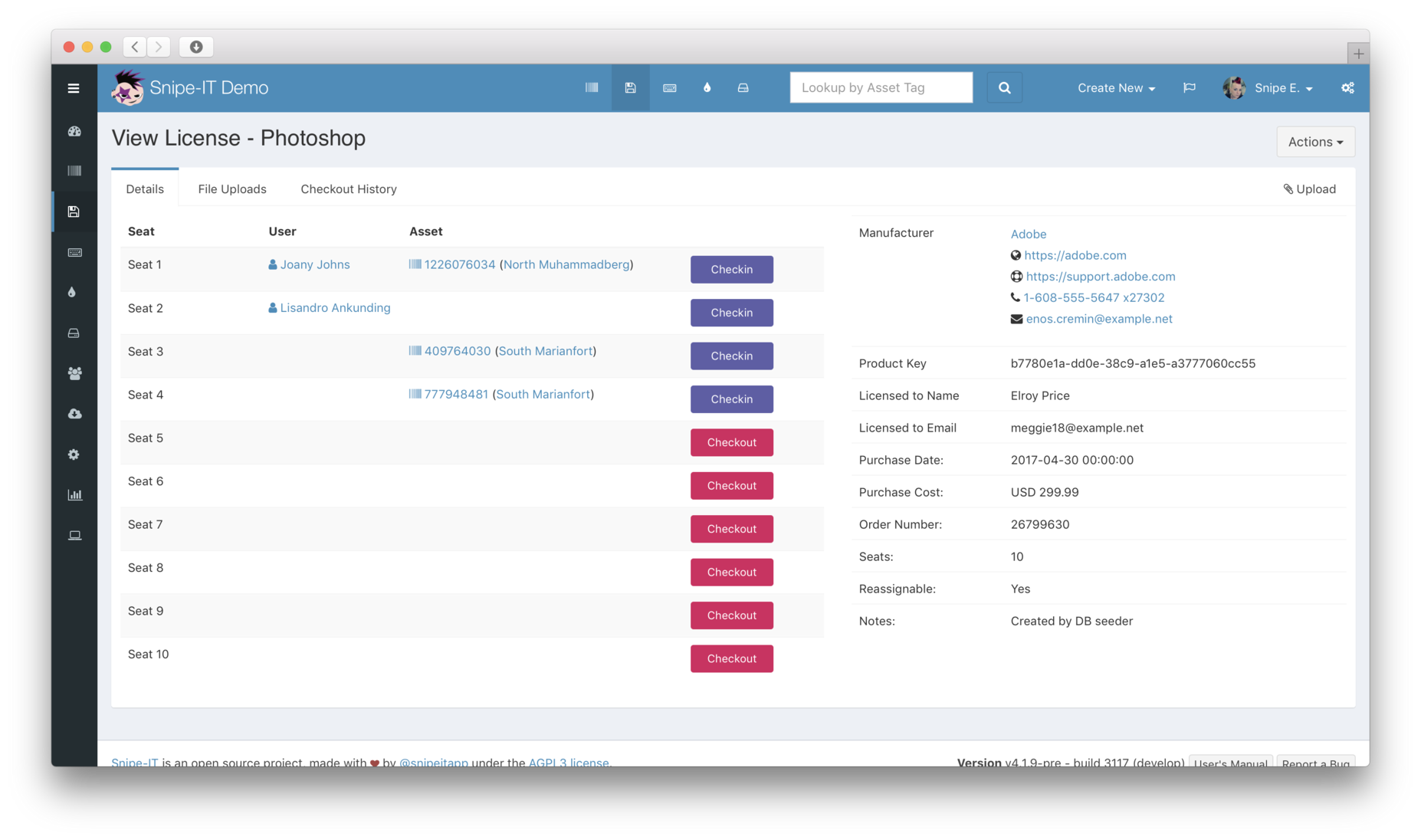 Asset Management Software
